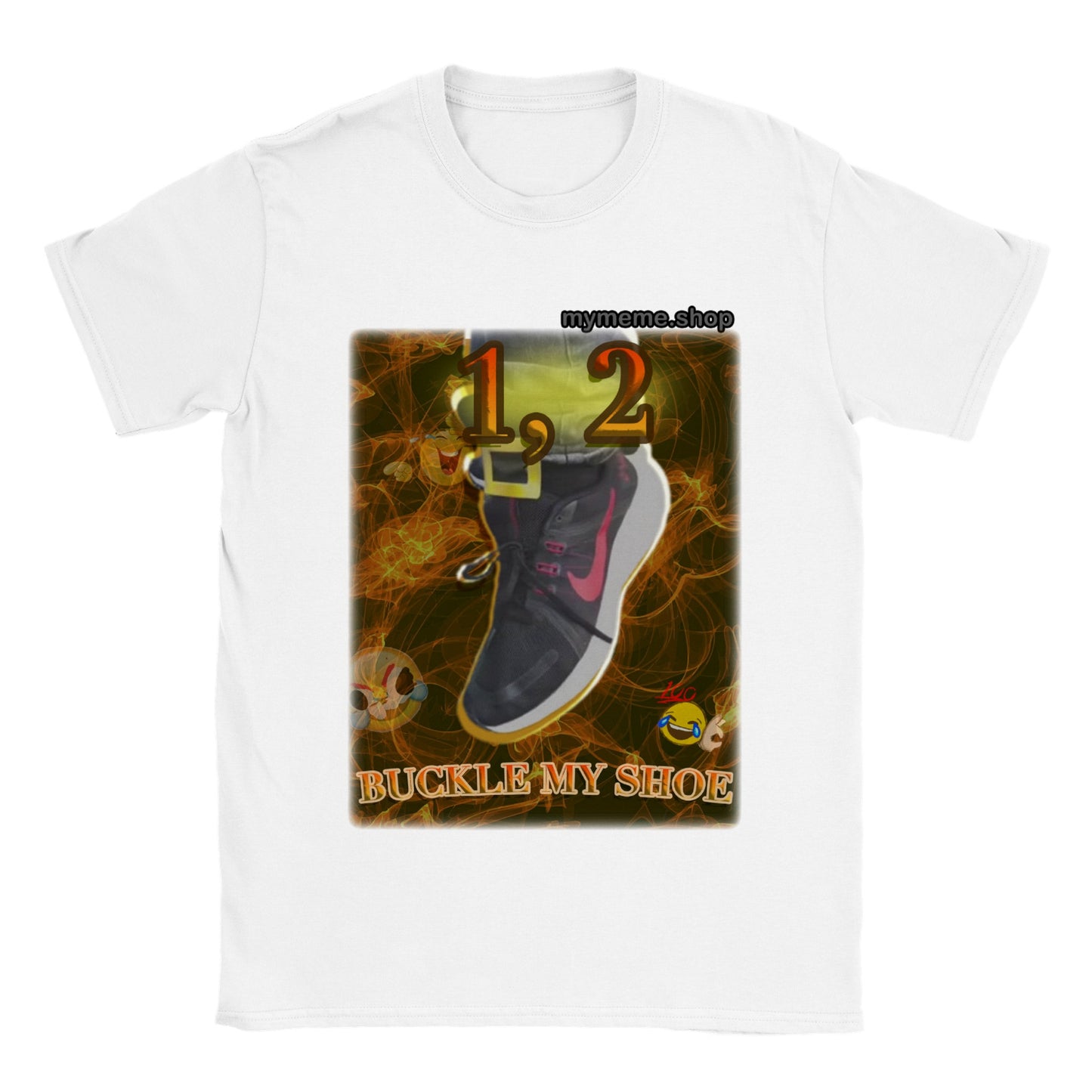 1, 2 buckle my shoe T-shirt