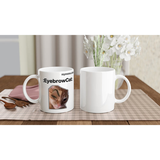 :EyebrowCat: Mug