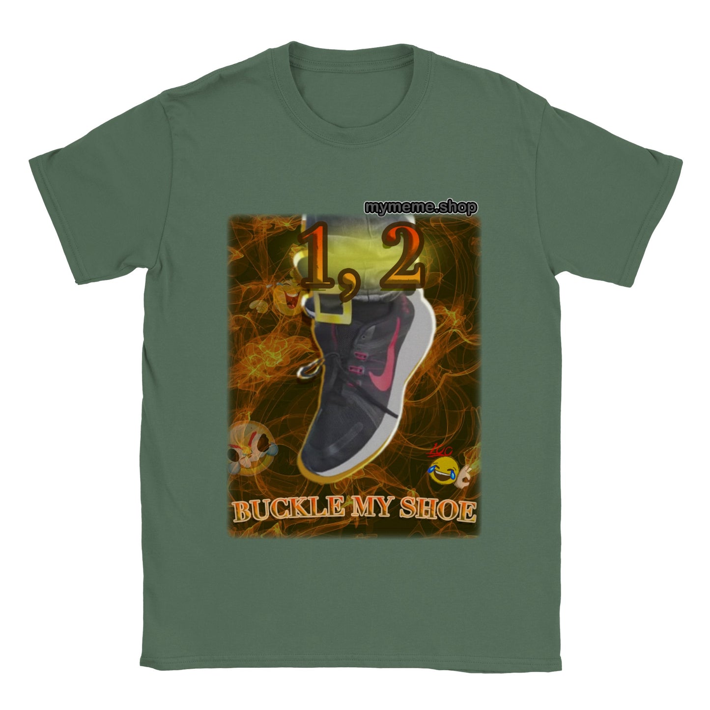 1, 2 buckle my shoe T-shirt