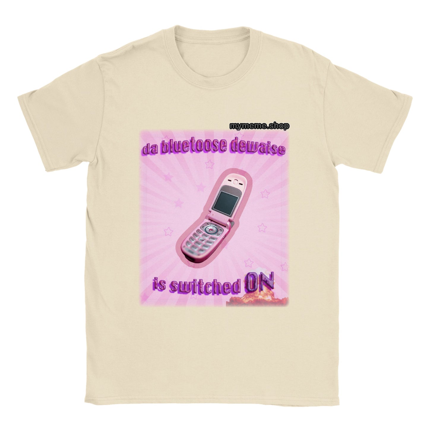 the bluetooth dewaise is switched on T-shirt