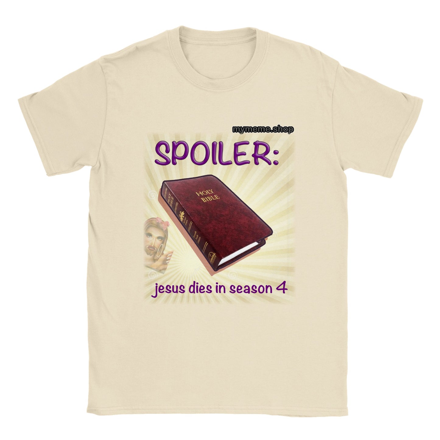 Bible spoiler T-shirt