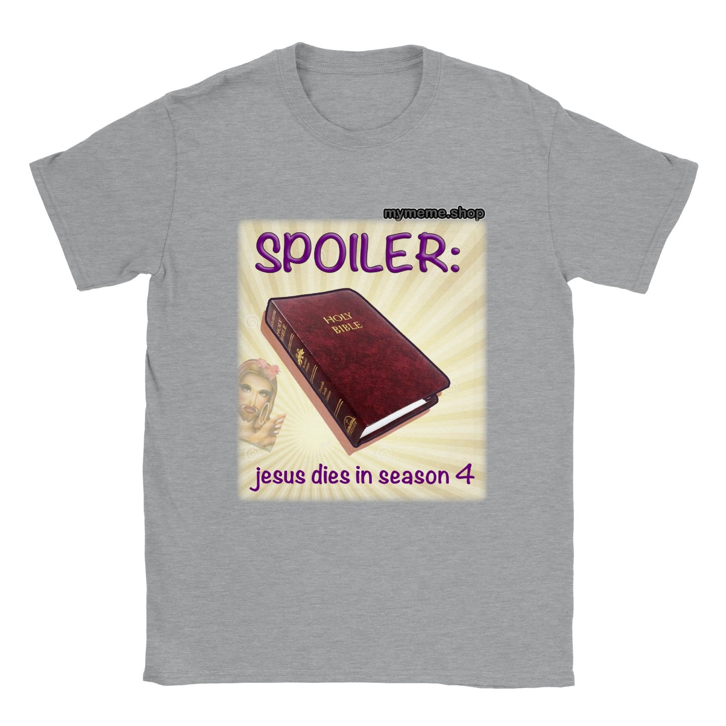 Bible spoiler T-shirt