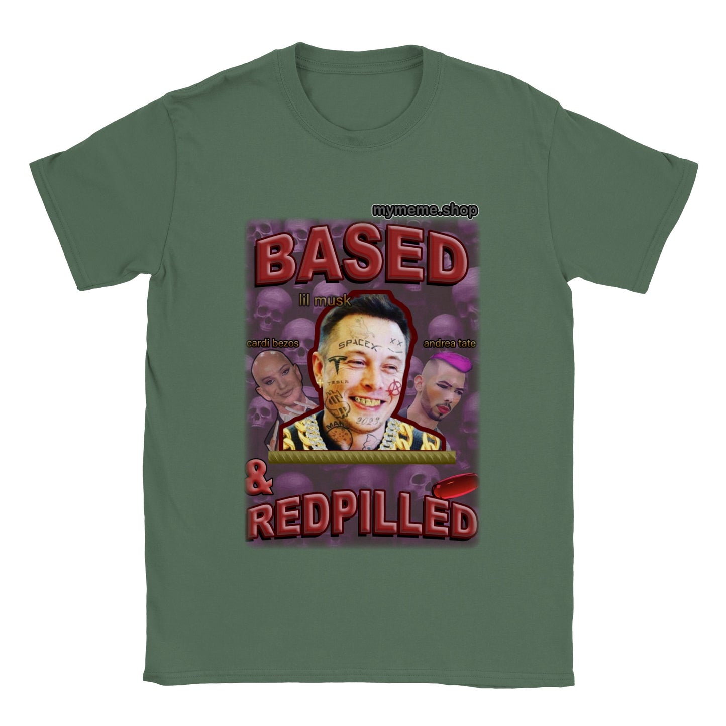 Based & Redpilled T-shirt