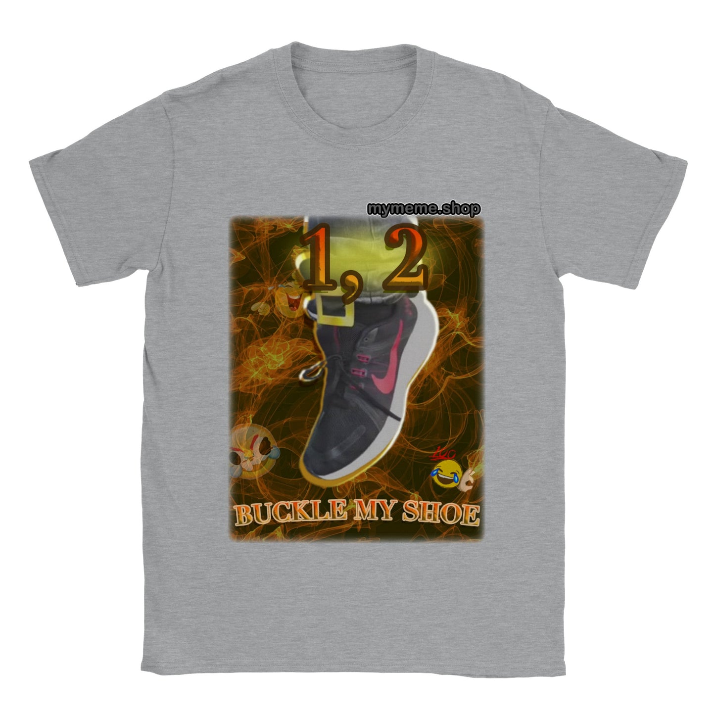 1, 2 buckle my shoe T-shirt