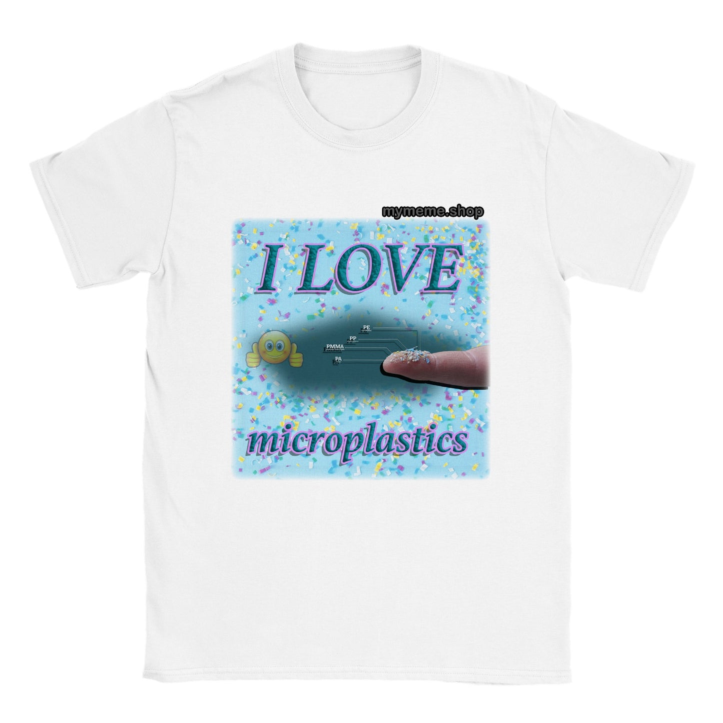 I love Microplastics T-shirt