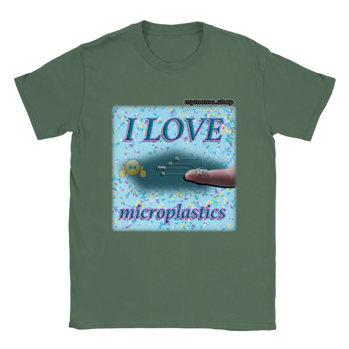 I love Microplastics T-shirt