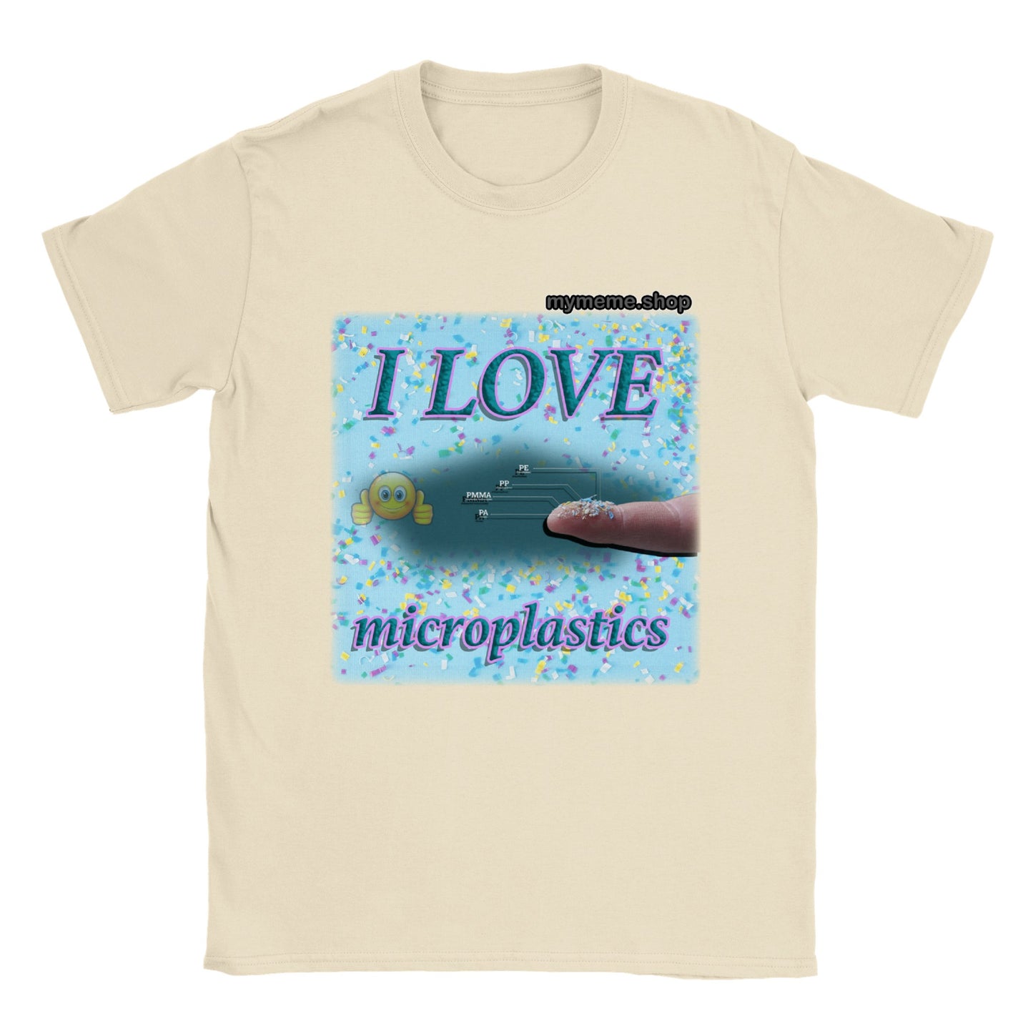 I love Microplastics T-shirt