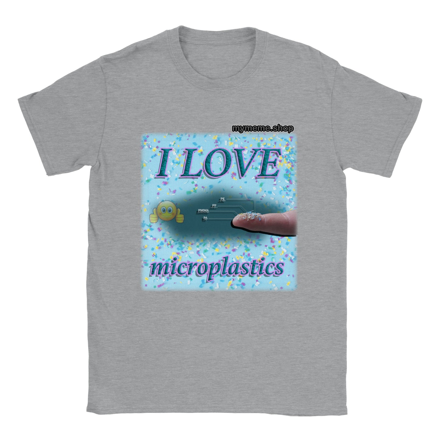 I love Microplastics T-shirt