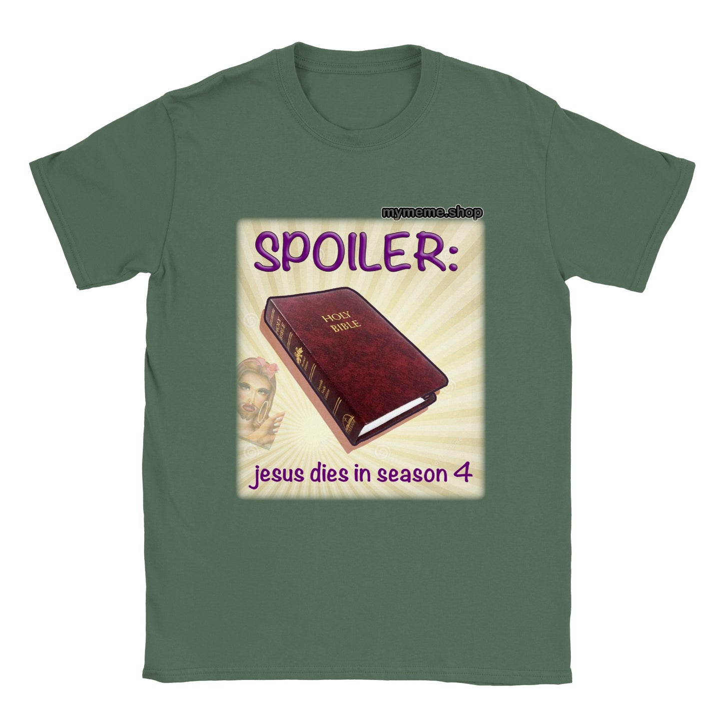 Bible spoiler T-shirt