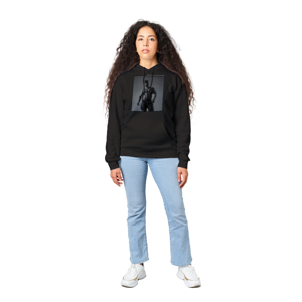 Standing GIGACHAD Unisex Pullover Hoodie