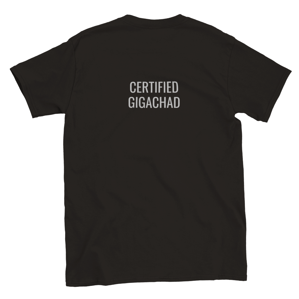 Sitting GIGACHAD Unisex Crewneck T-shirt