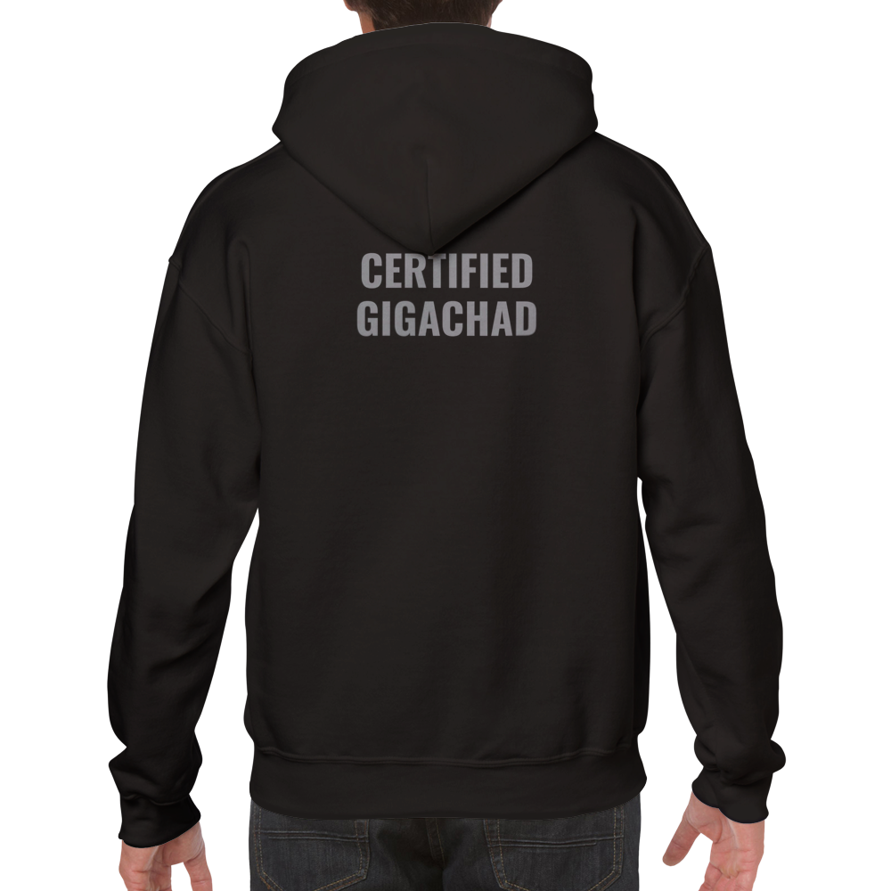 Standing GIGACHAD Unisex Pullover Hoodie