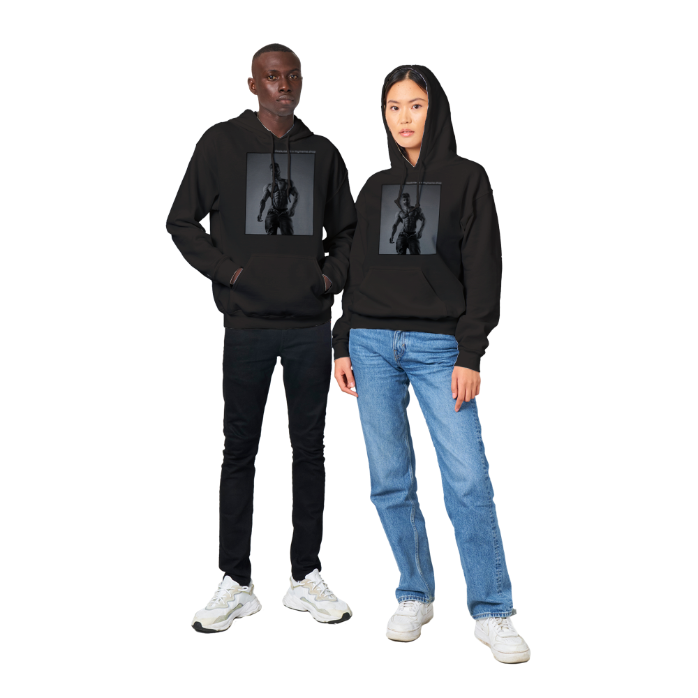 Standing GIGACHAD Unisex Pullover Hoodie