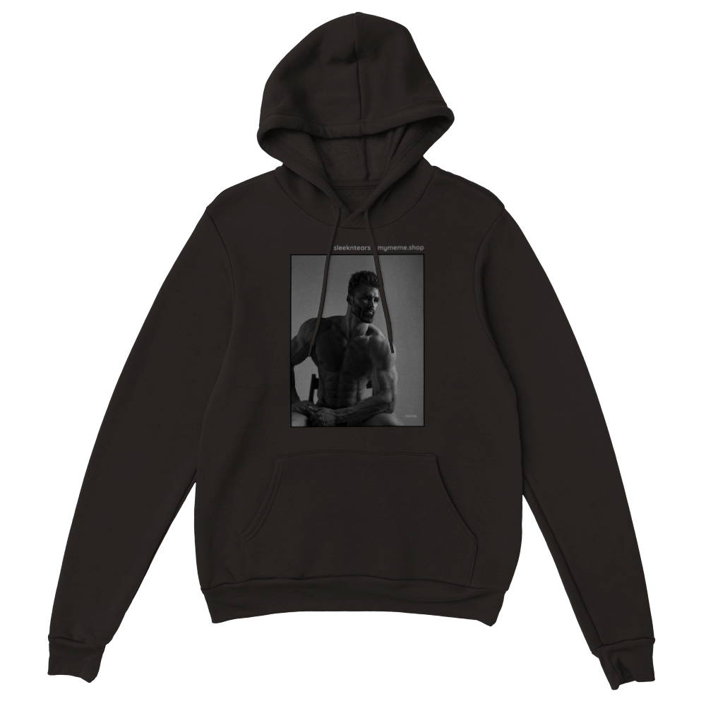 Sitting GIGACHAD Unisex Pullover Hoodie