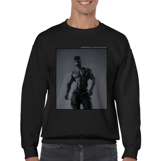 Standing GIGACHAD Unisex Crewneck Sweatshirt