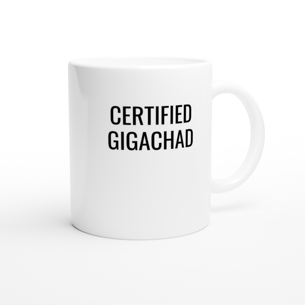 Classic GIGACHAD 11oz Ceramic Mug