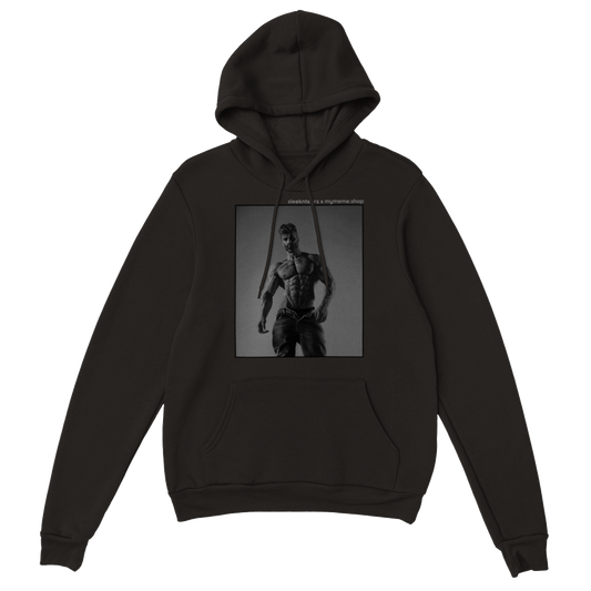 Standing GIGACHAD Unisex Pullover Hoodie