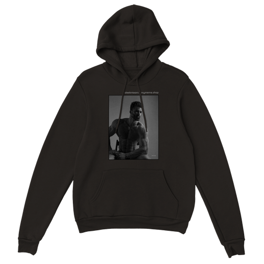 Sitting GIGACHAD Unisex Pullover Hoodie