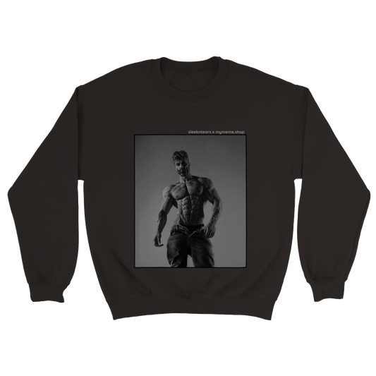 Standing GIGACHAD Unisex Crewneck Sweatshirt